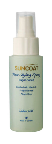 Suncoat Hair Styling Spray, Fragrance-free, Travel Size